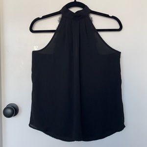 Black Halter Top